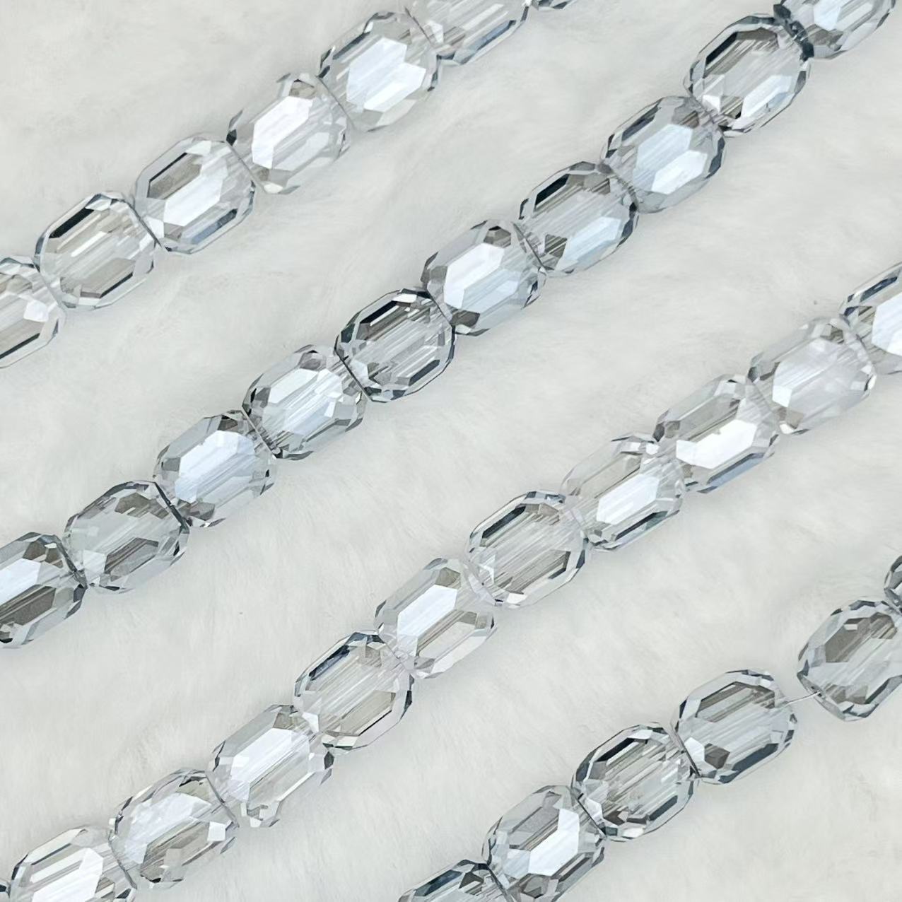 【Barrel Shape-8.5mm】Crystal Strands