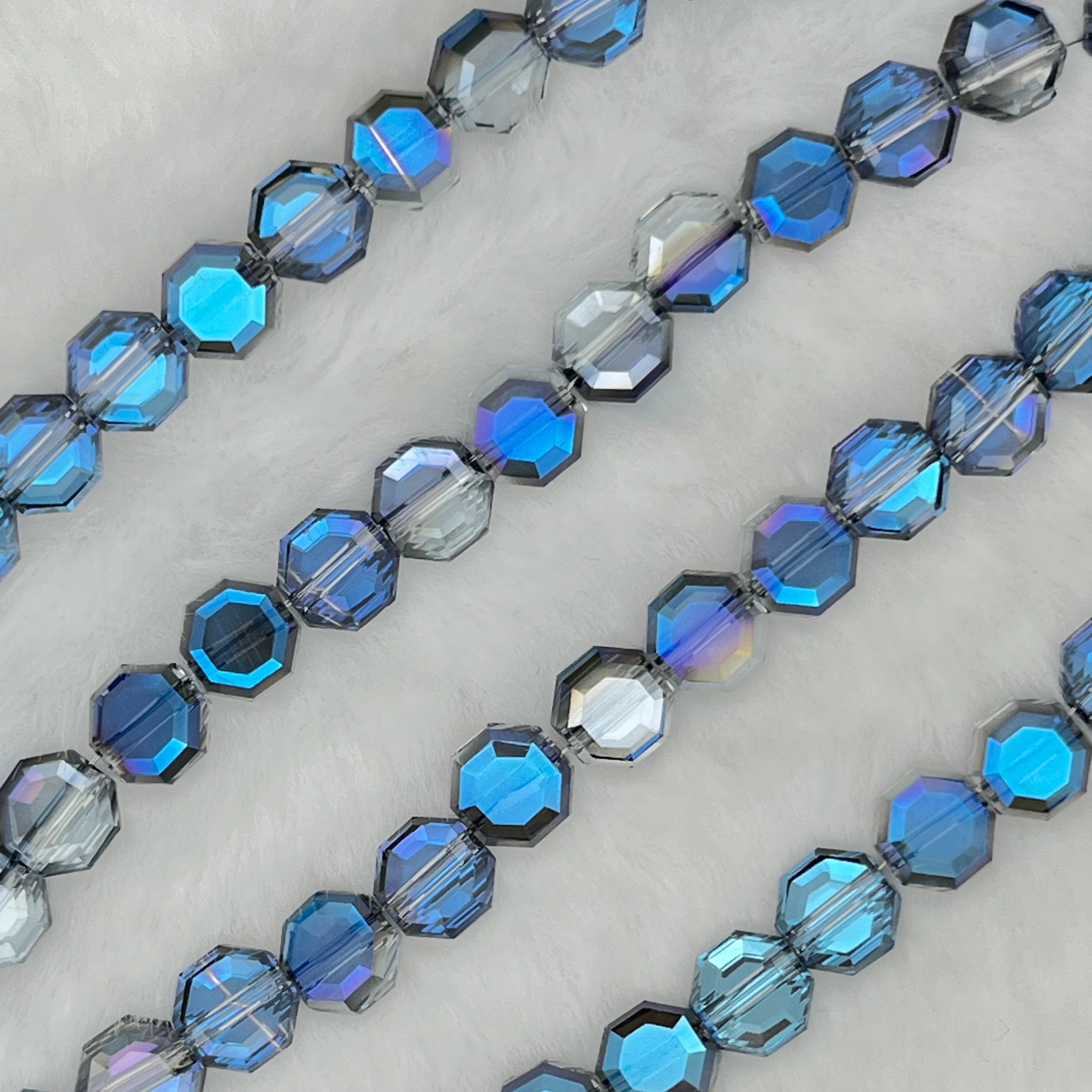 【Hexagon-7.5mm】Crystal Strands