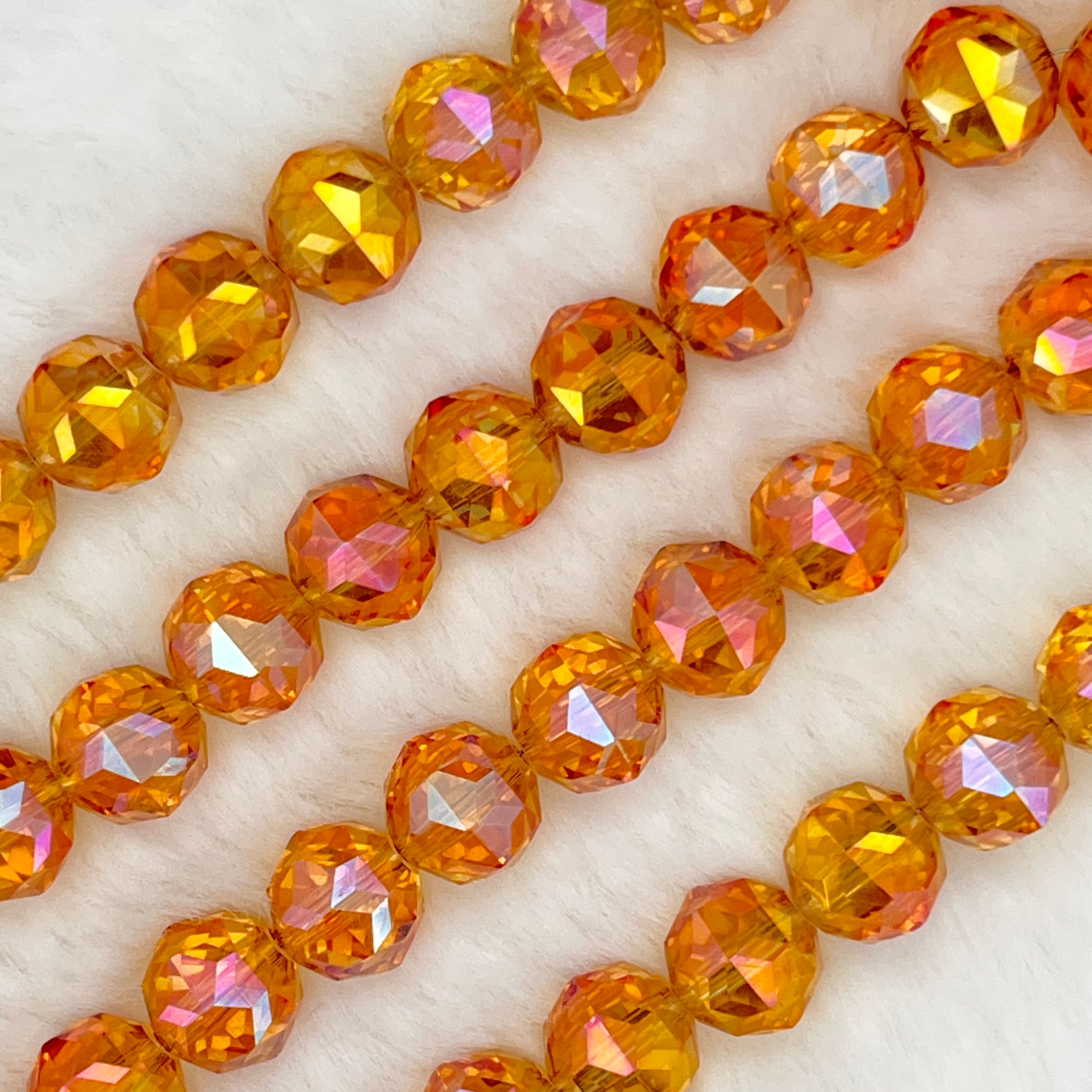 【Flower Sphere-9.5mm】Crystal Strands
