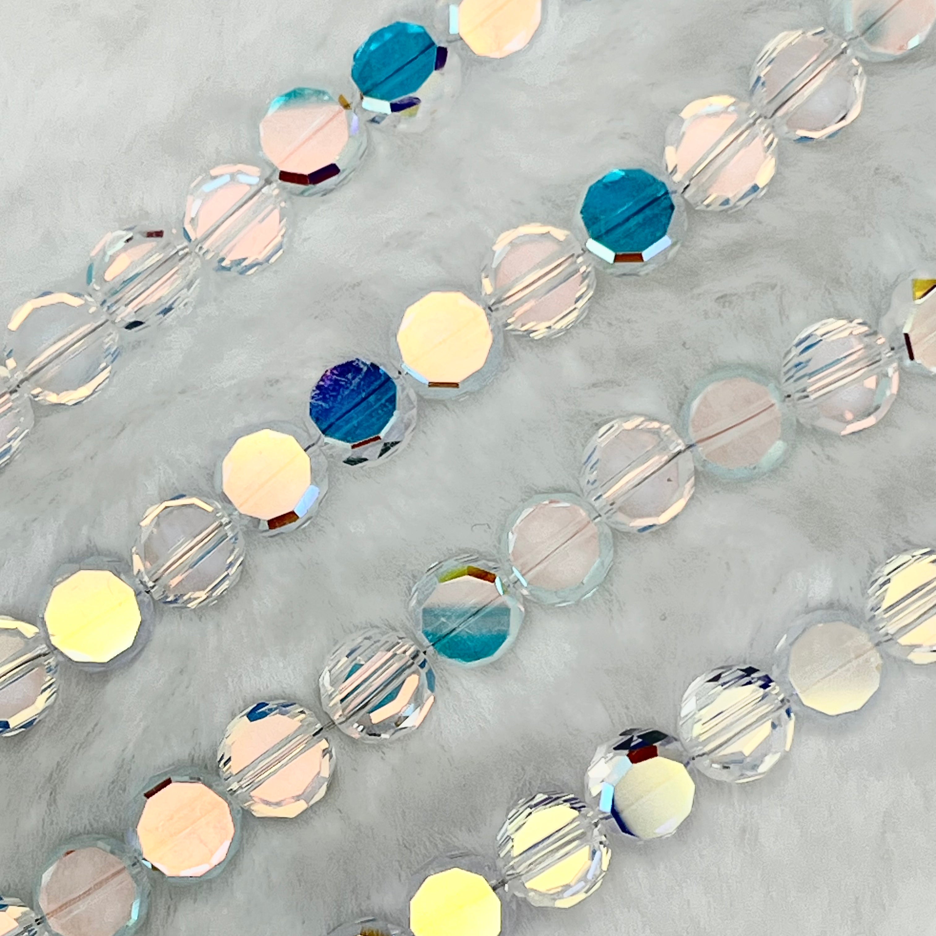 【Decagon-7.5mm】Crystal Strands