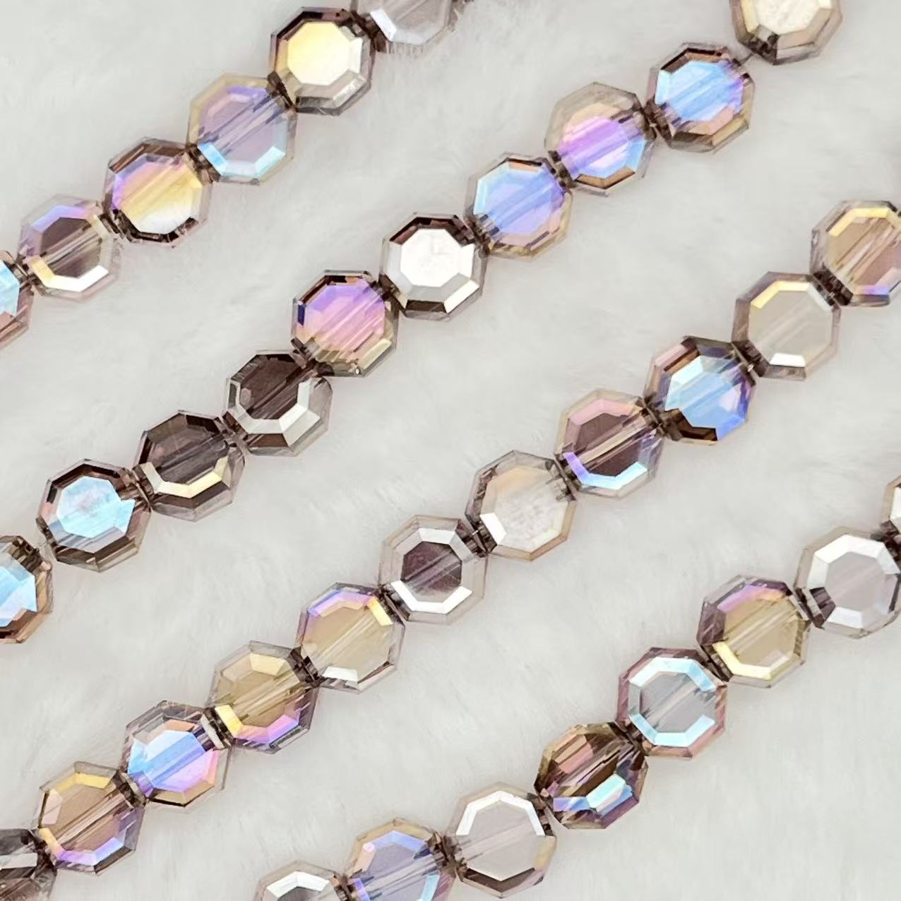 【Decagon-7.5mm】Crystal Strands