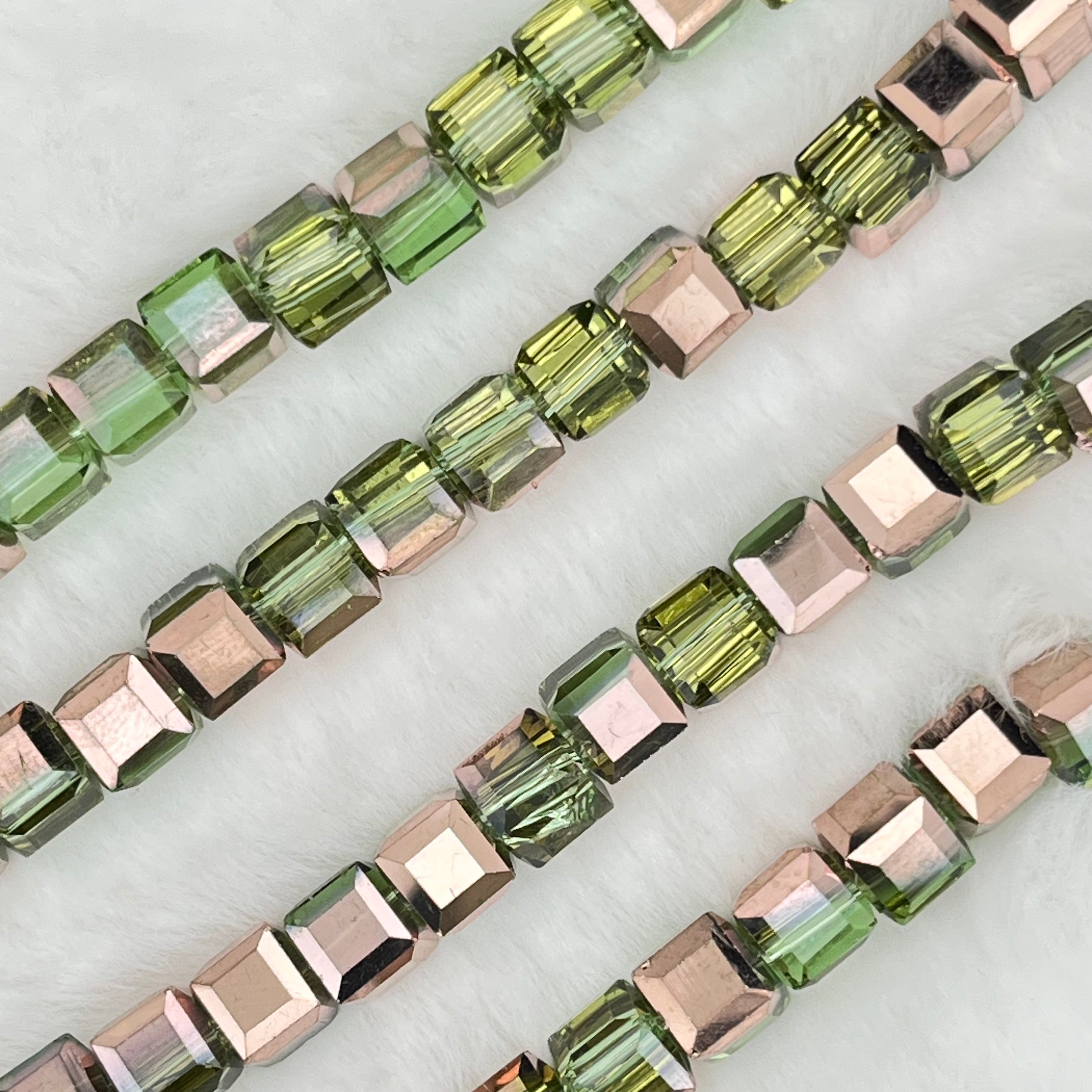 【Cube-7mm】Crystal Strands