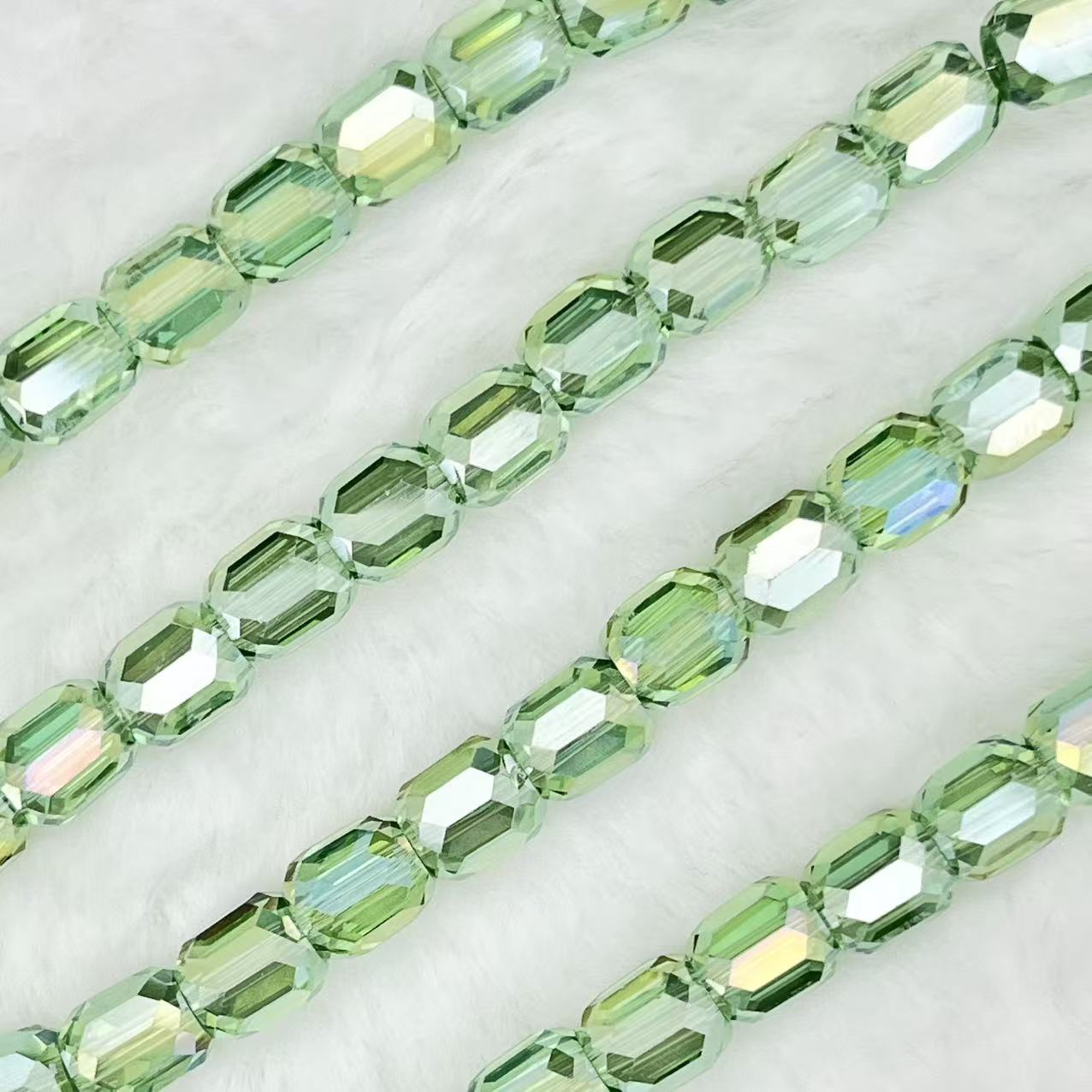 【Barrel Shape-8.5mm】Crystal Strands