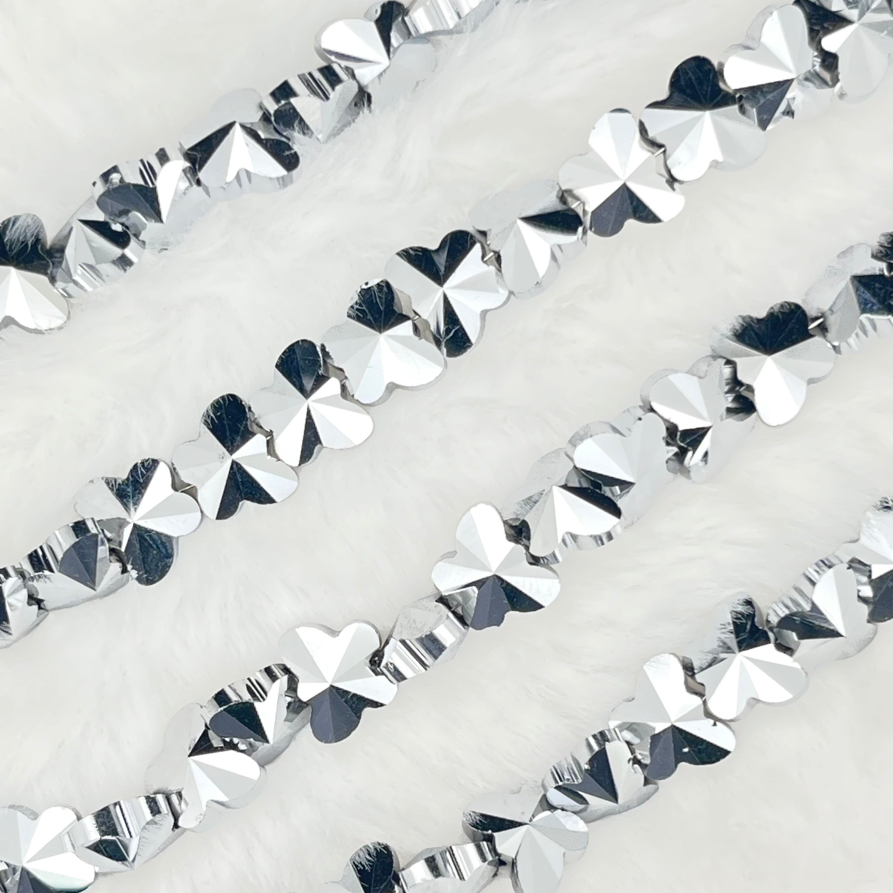 【 Butterfly-8mm】Crystal Strands