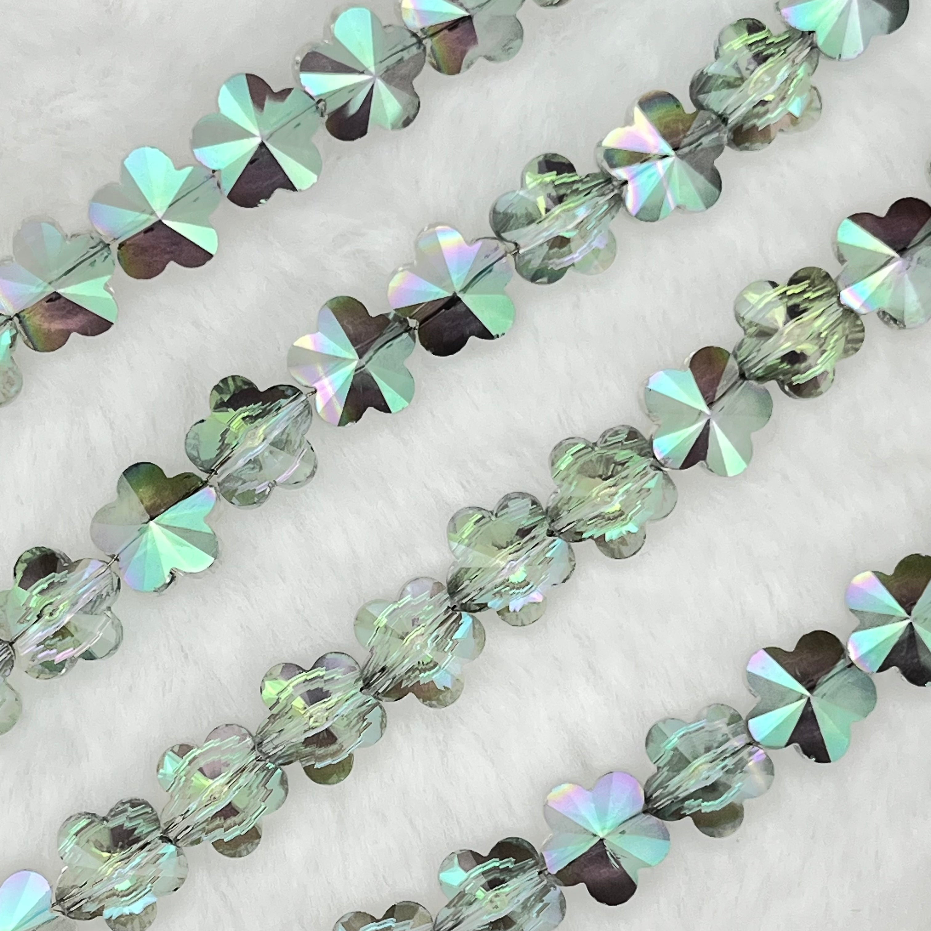 【Flower-10mm】Crystal Strands