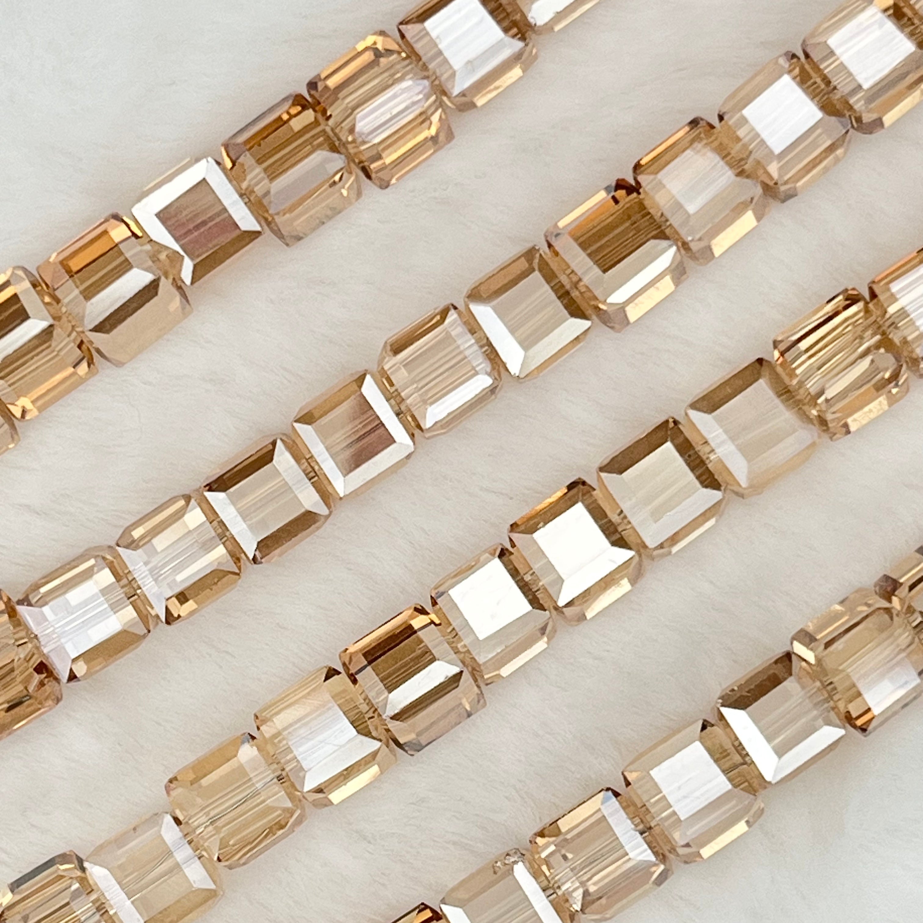 【Cube-7mm】Crystal Strands