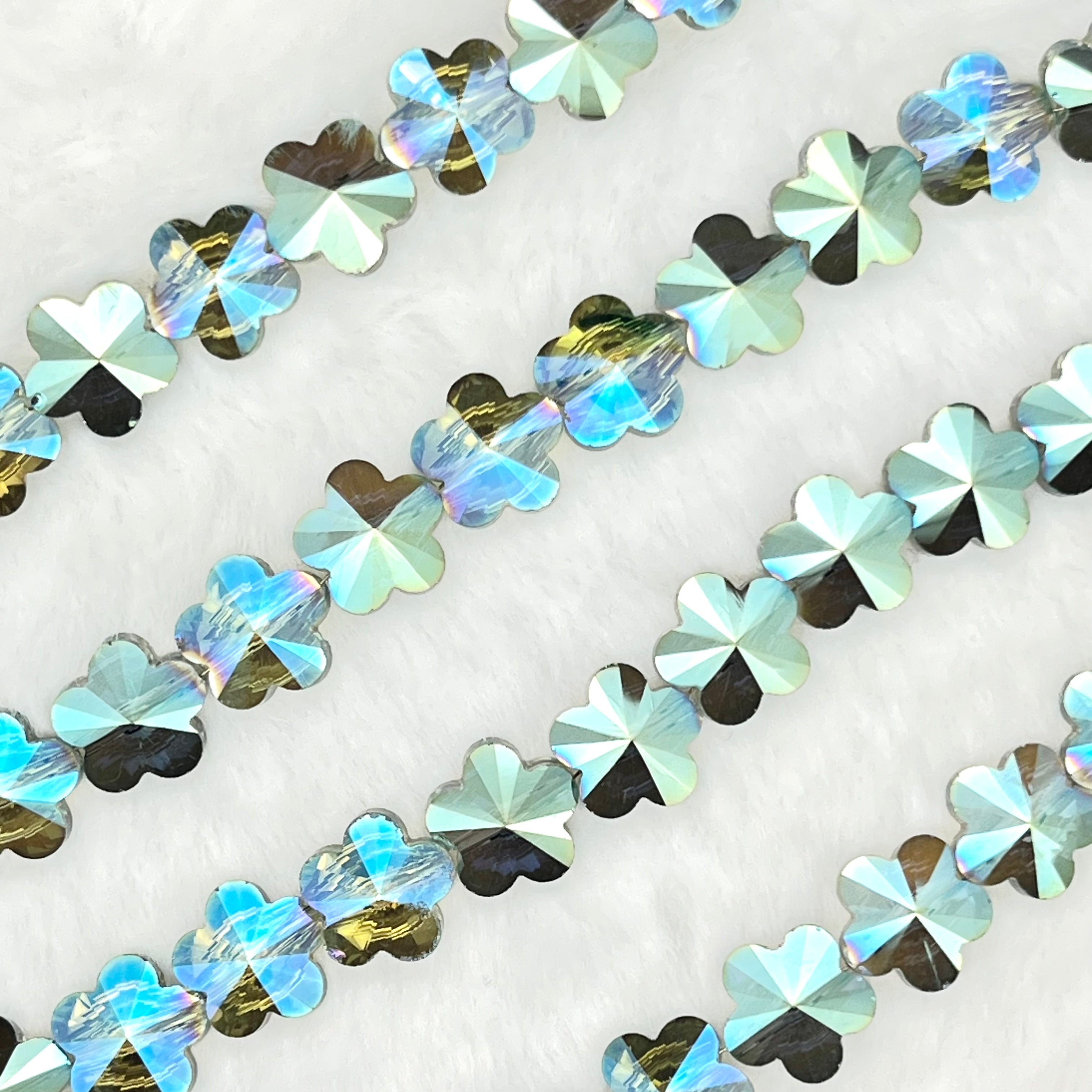 【Flower-10mm】Crystal Strands