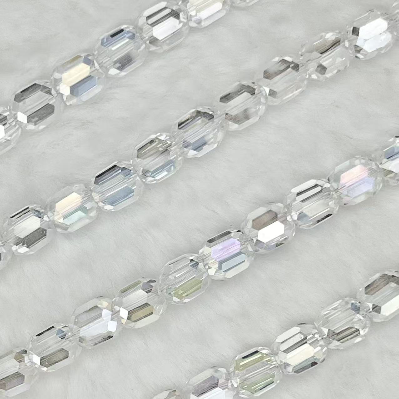 【Barrel Shape-8.5mm】Crystal Strands