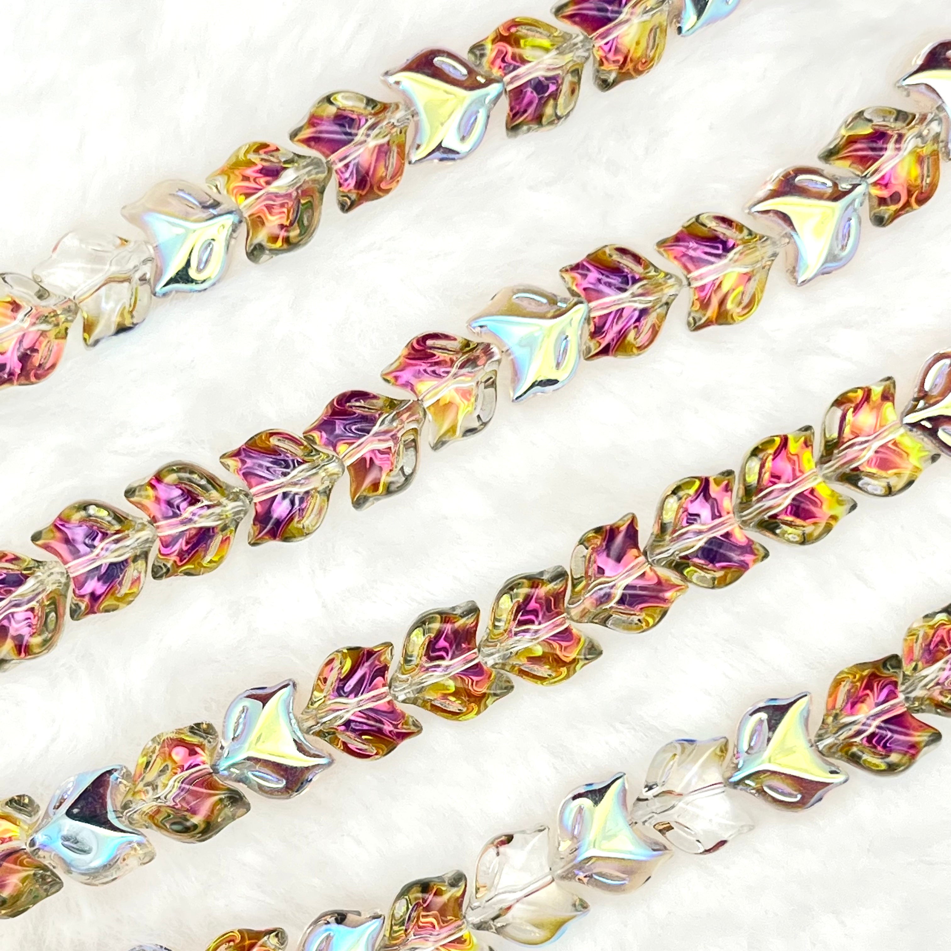 【Fox Head-9.5mm】Crystal Strands