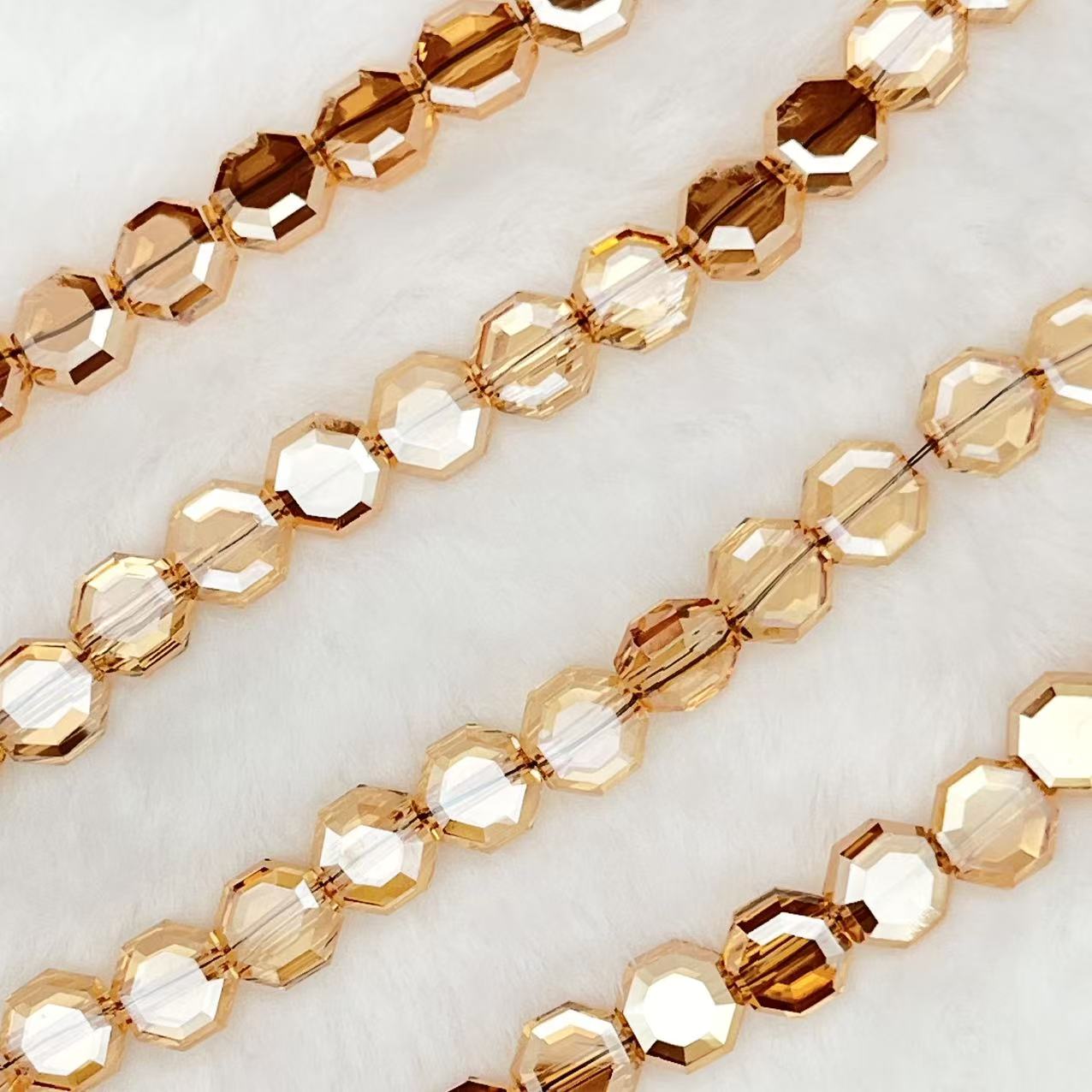 【Decagon-7.5mm】Crystal Strands