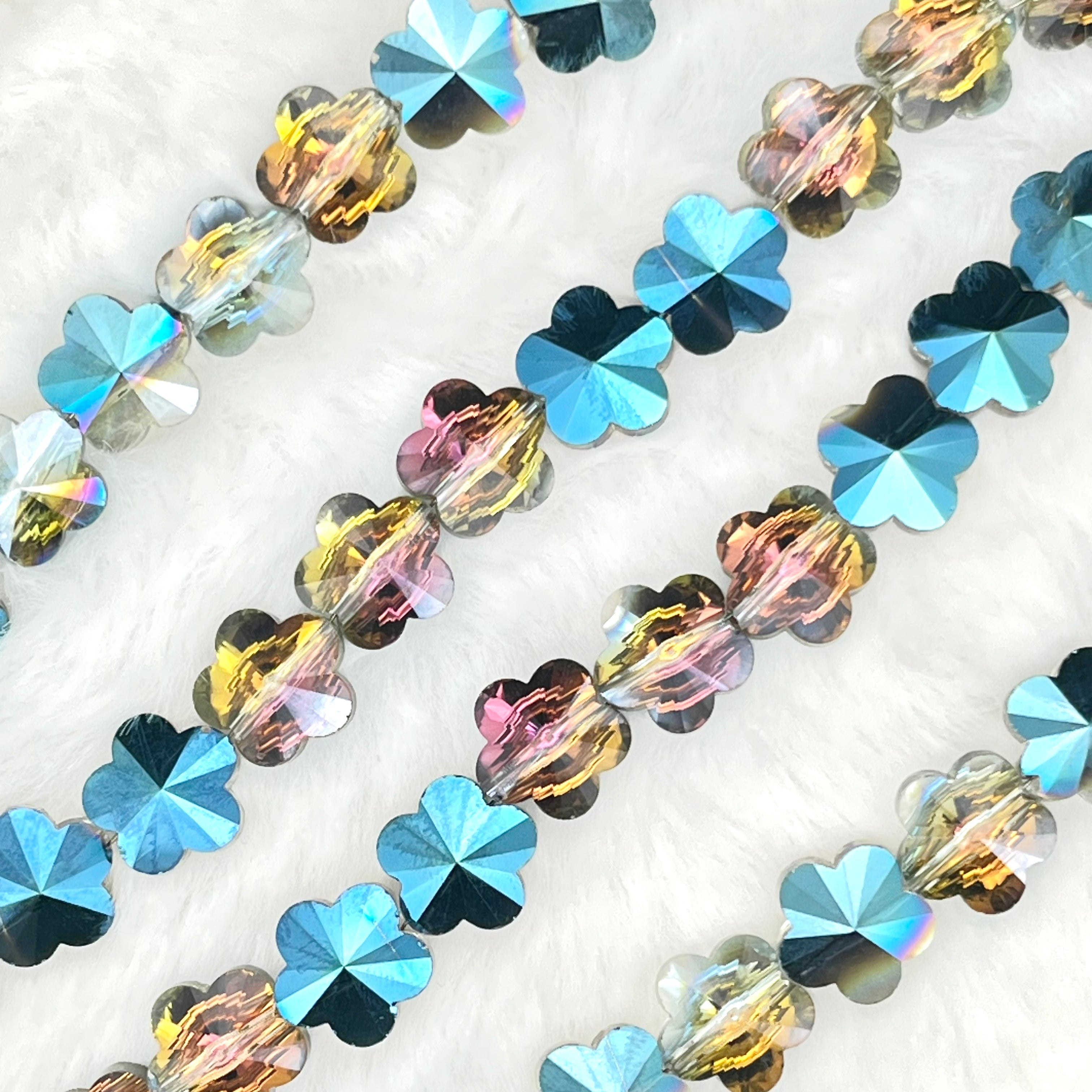 【Flower-10mm】Crystal Strands