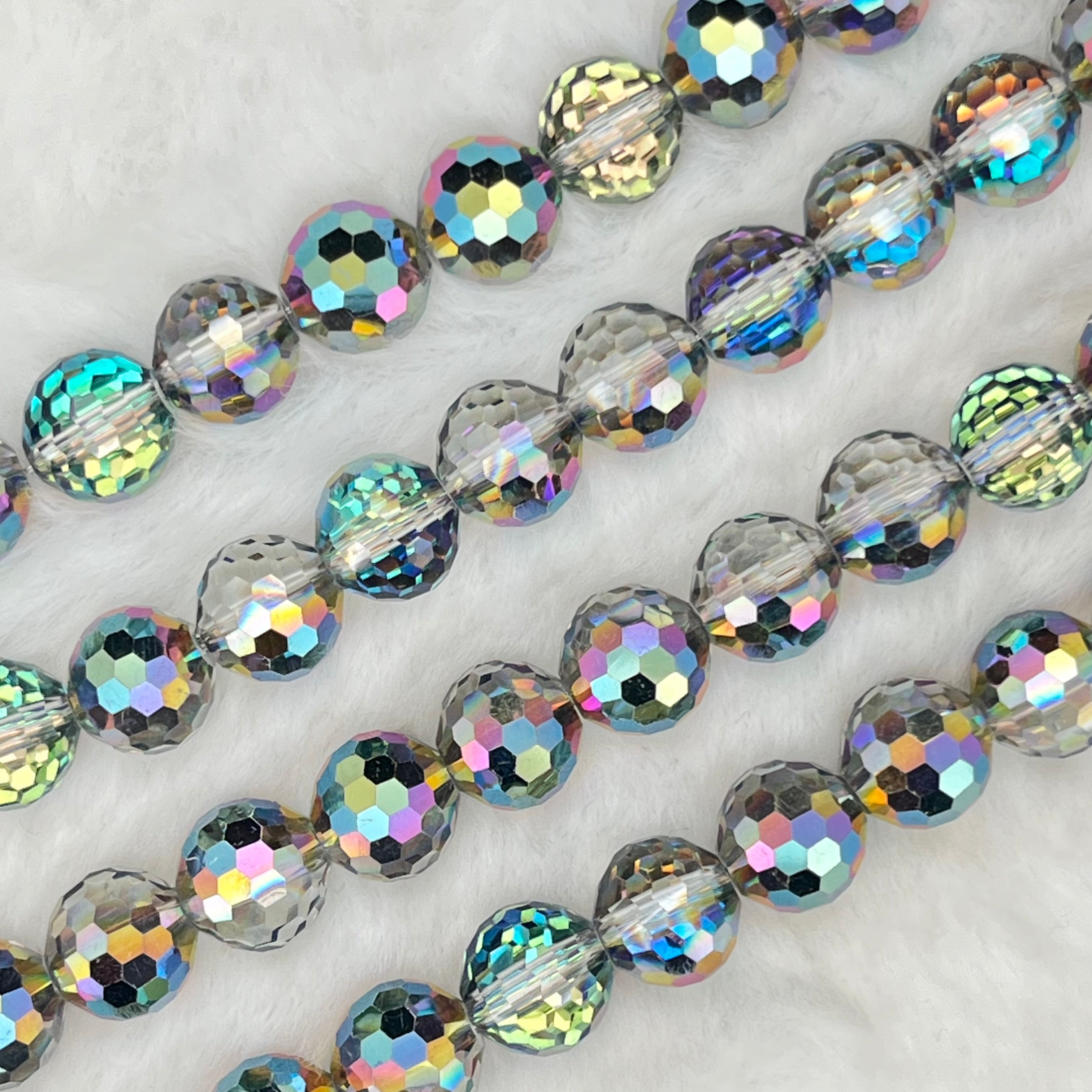 【Disco Ball-9.5mm】Crystal Strands