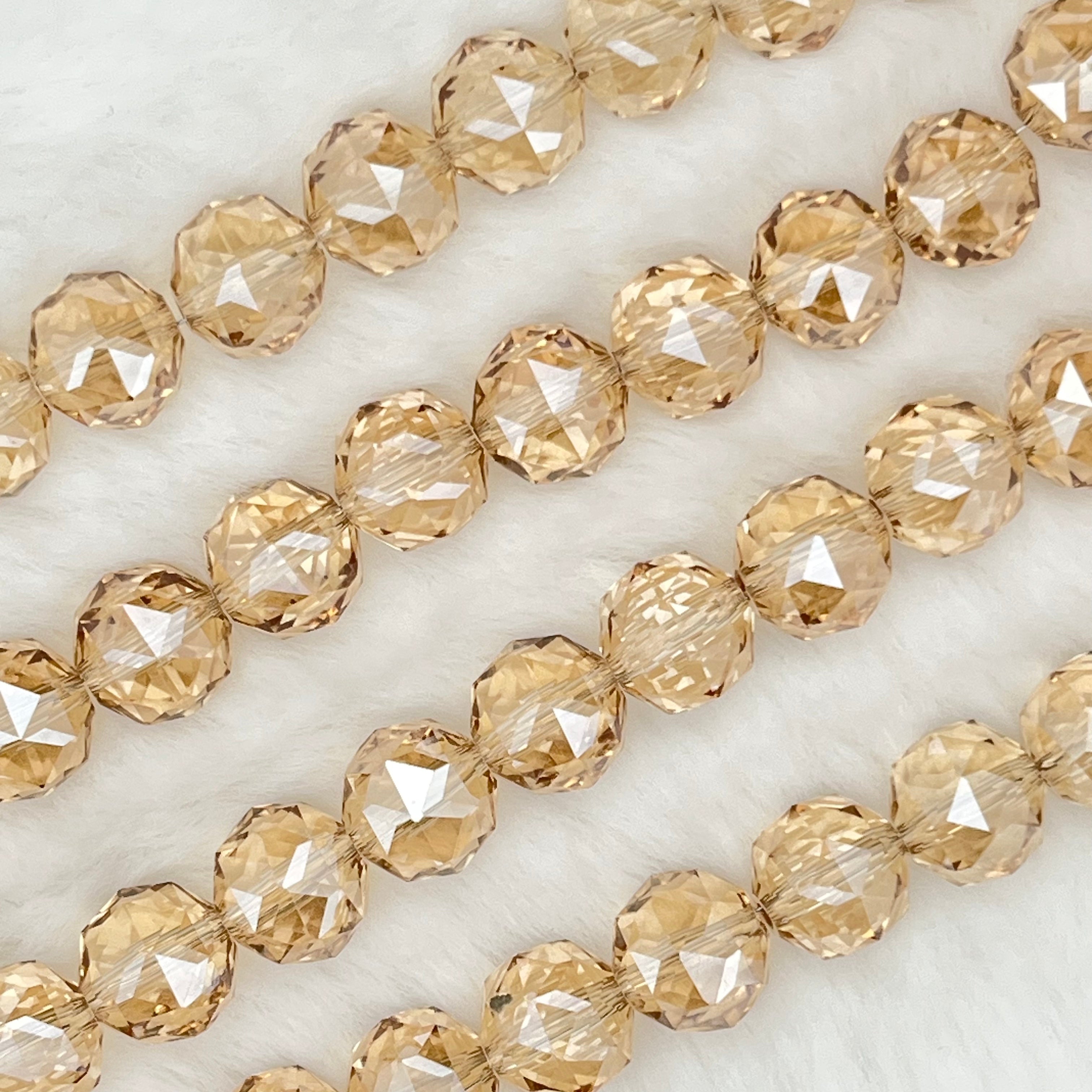 【Flower Sphere-9.5mm】Crystal Strands