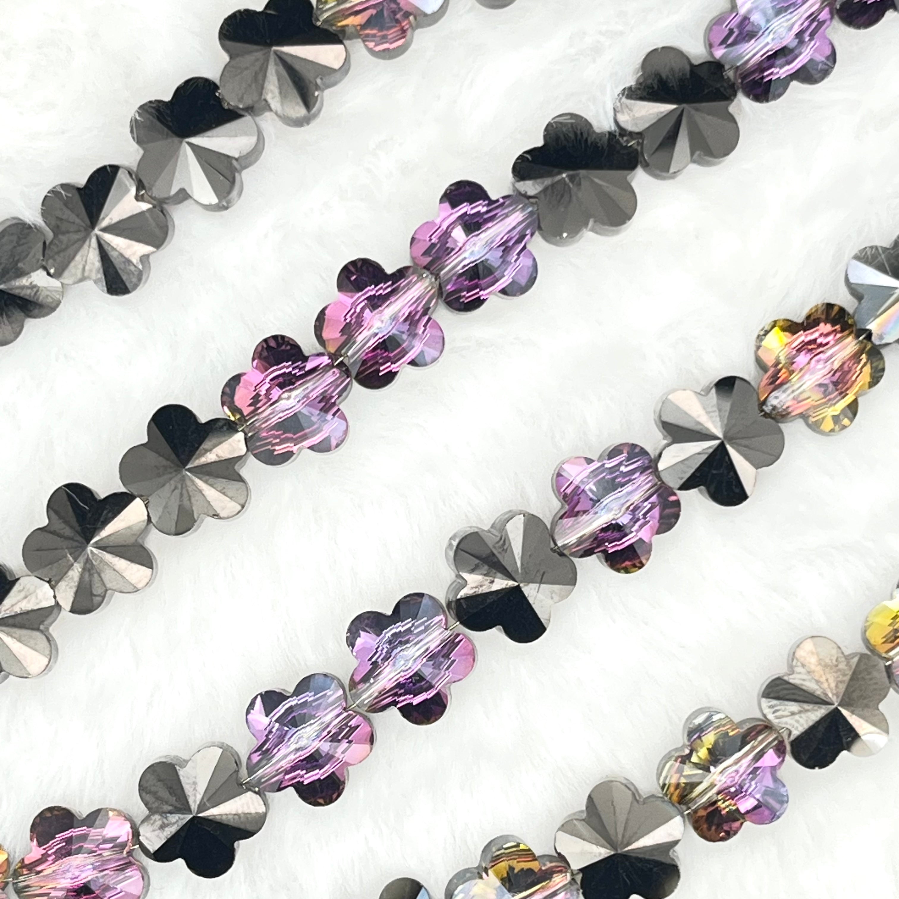 【Flower-10mm】Crystal Strands
