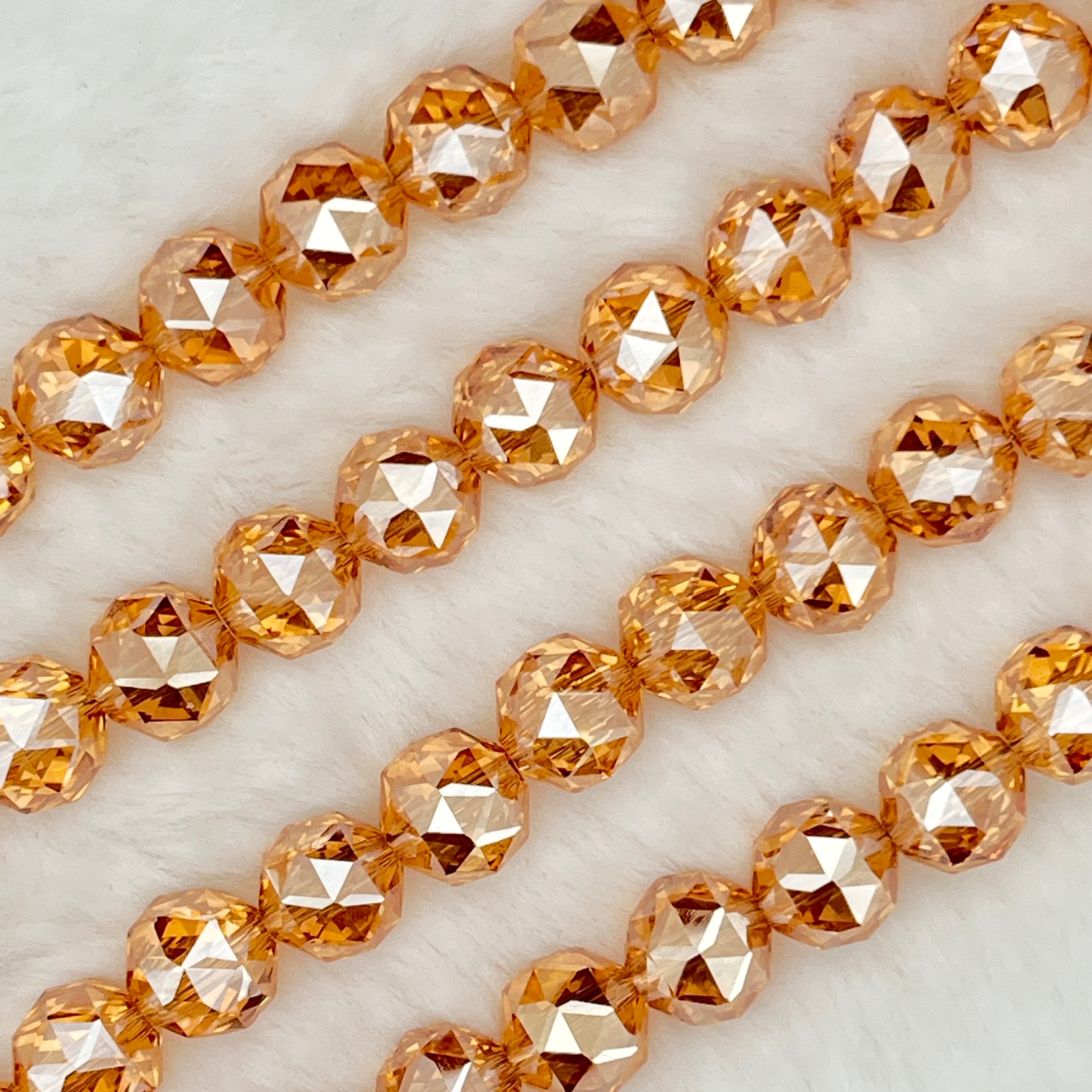 【Flower Sphere-9.5mm】Crystal Strands