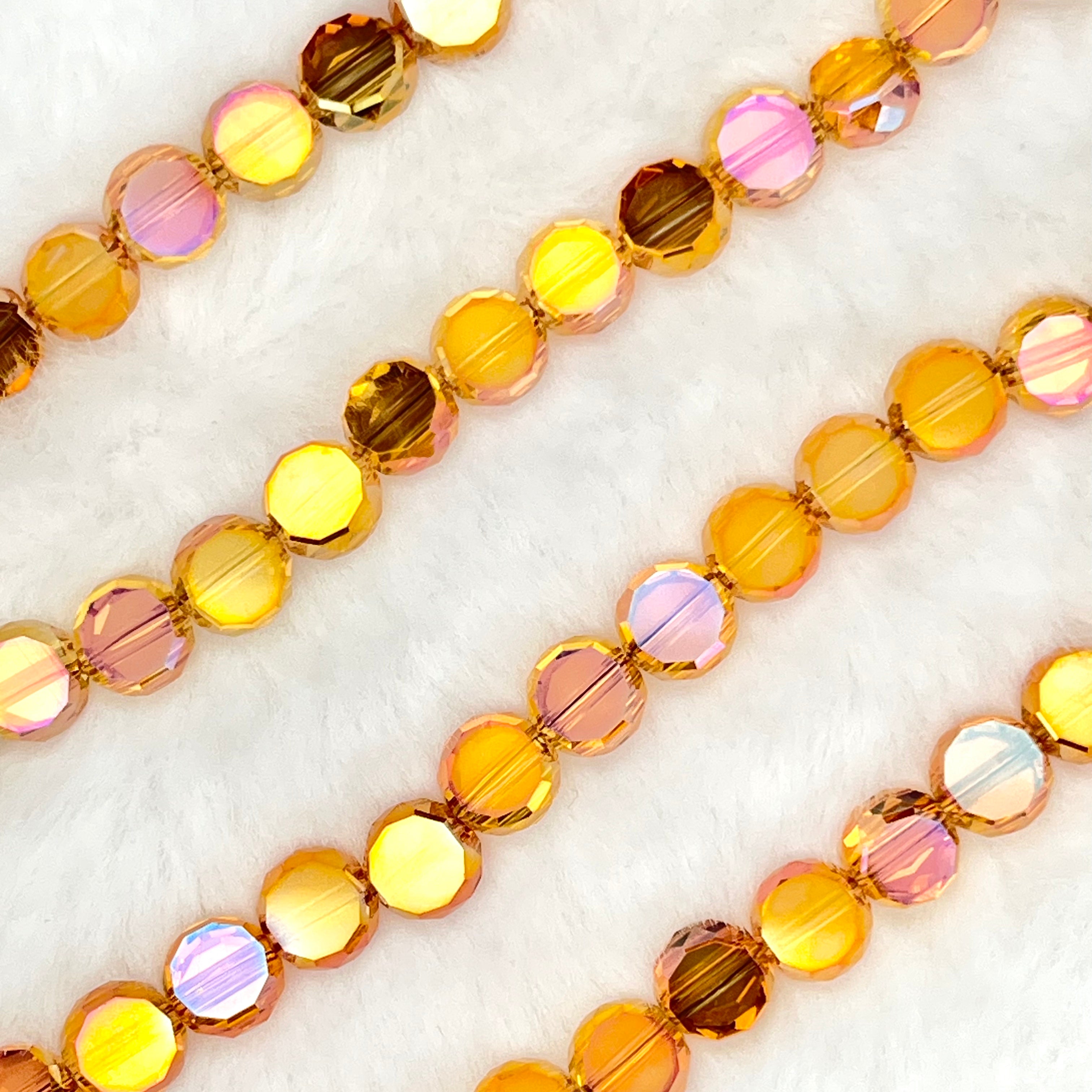 【Decagon-7.5mm】Crystal Strands