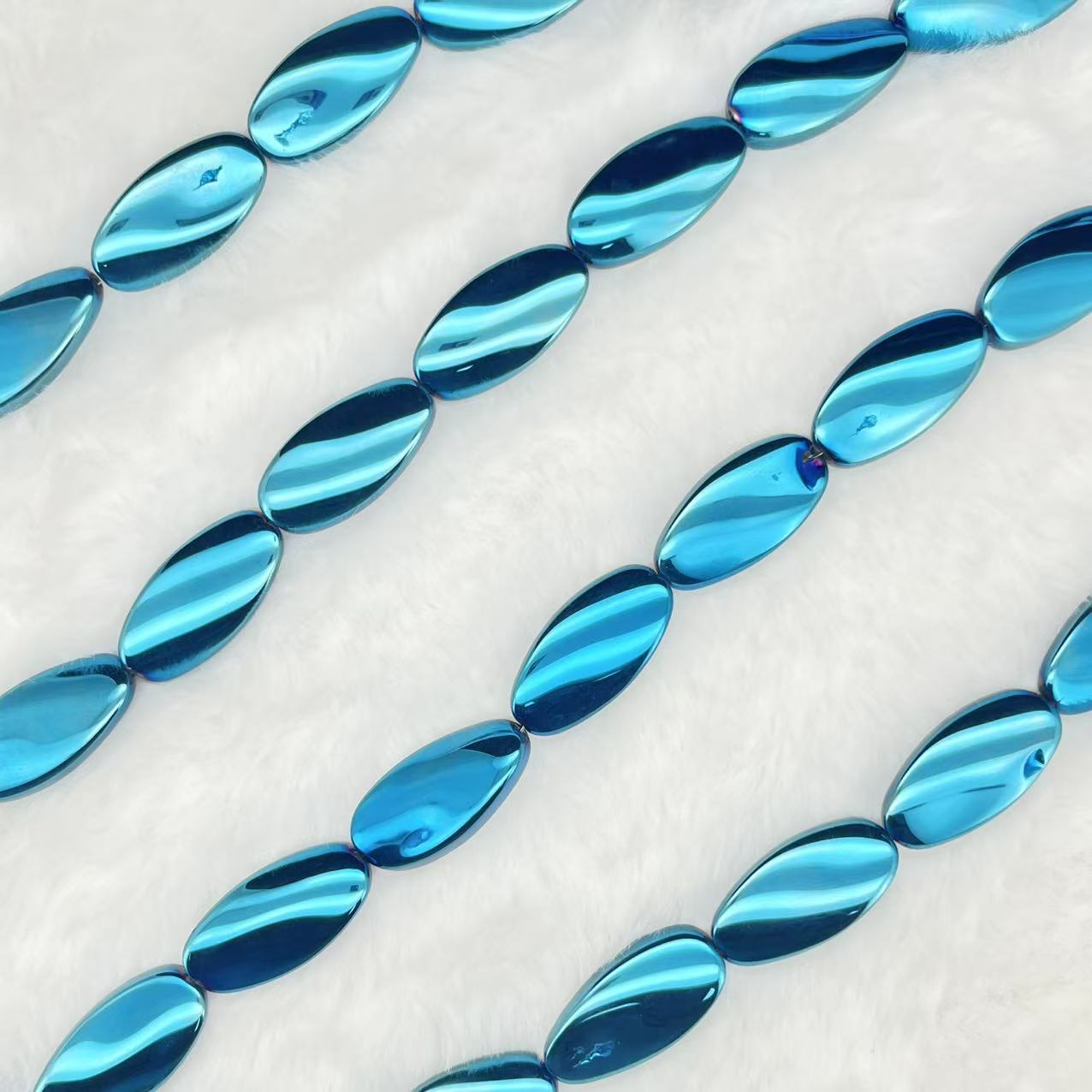 【Helical Oval-25mm】Crystal Strands