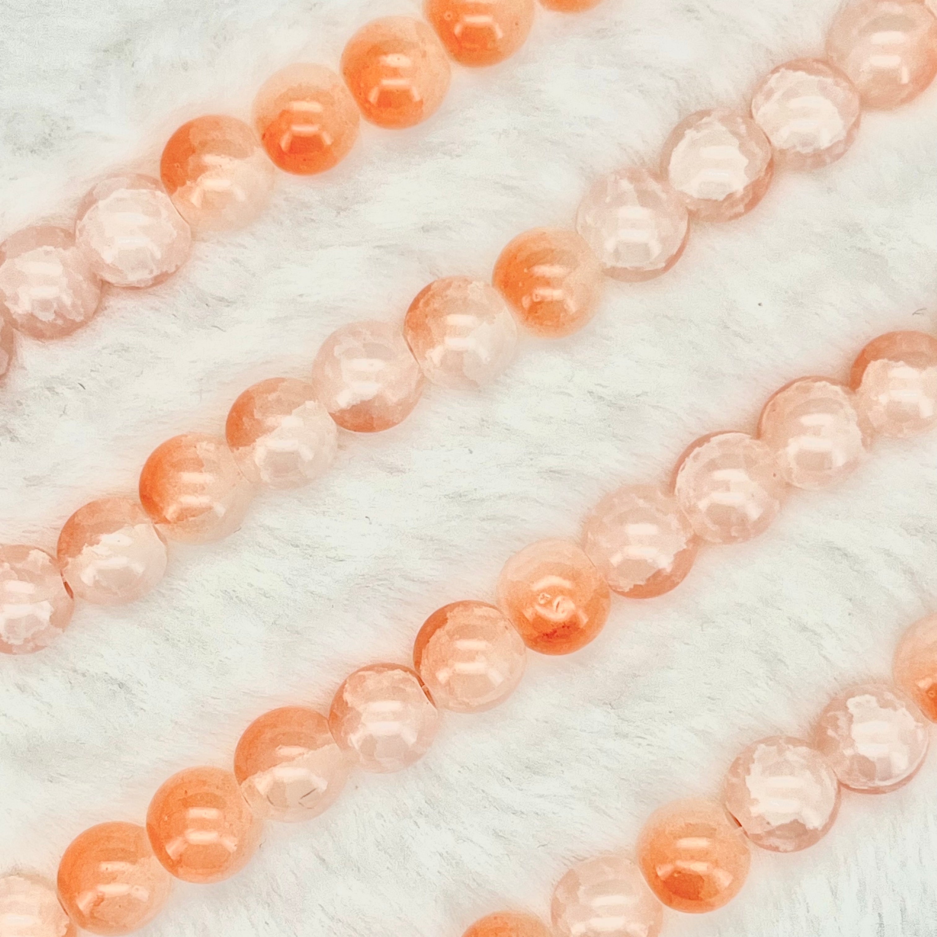 10MM Crackle Glass Beads Strands