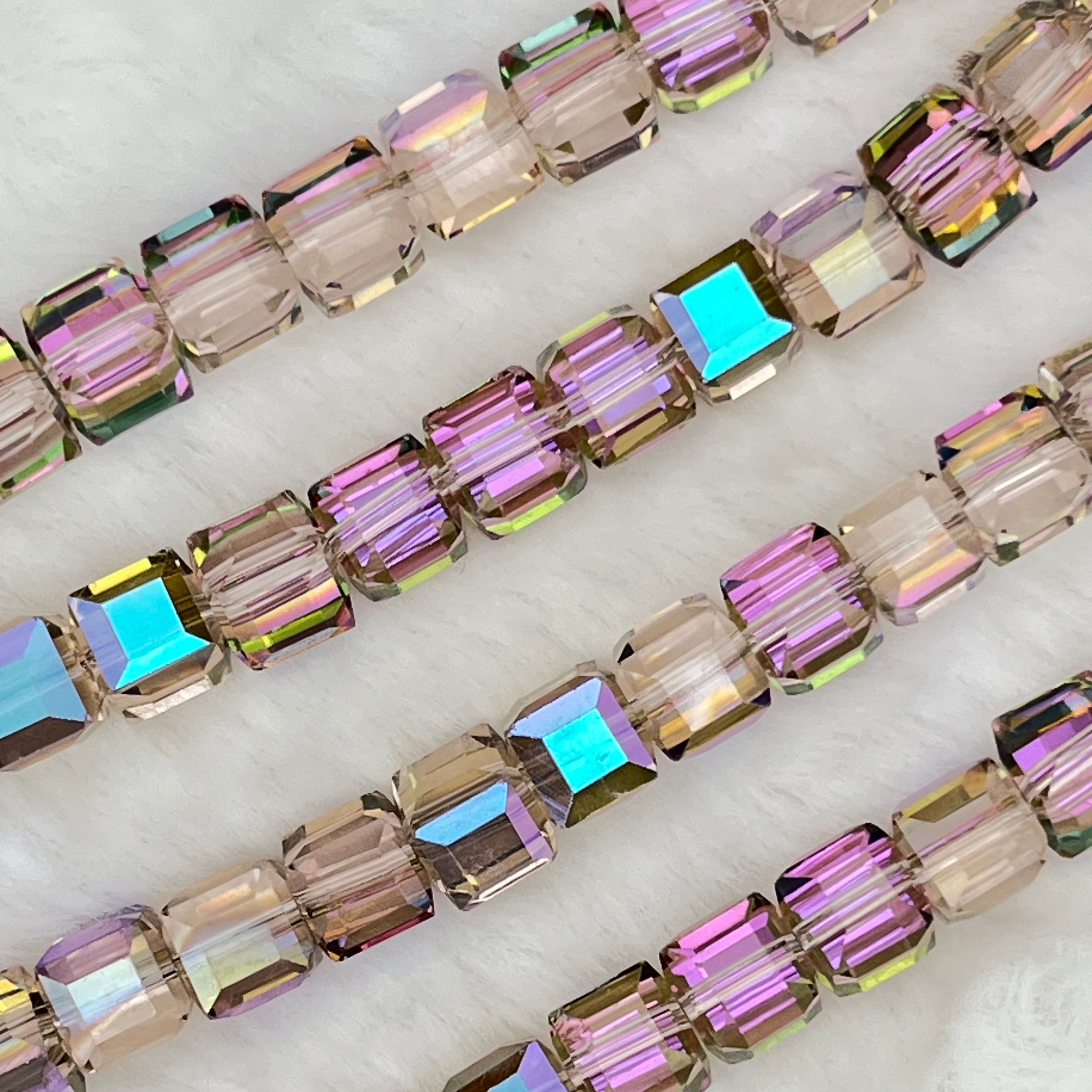 【Cube-7mm】Crystal Strands