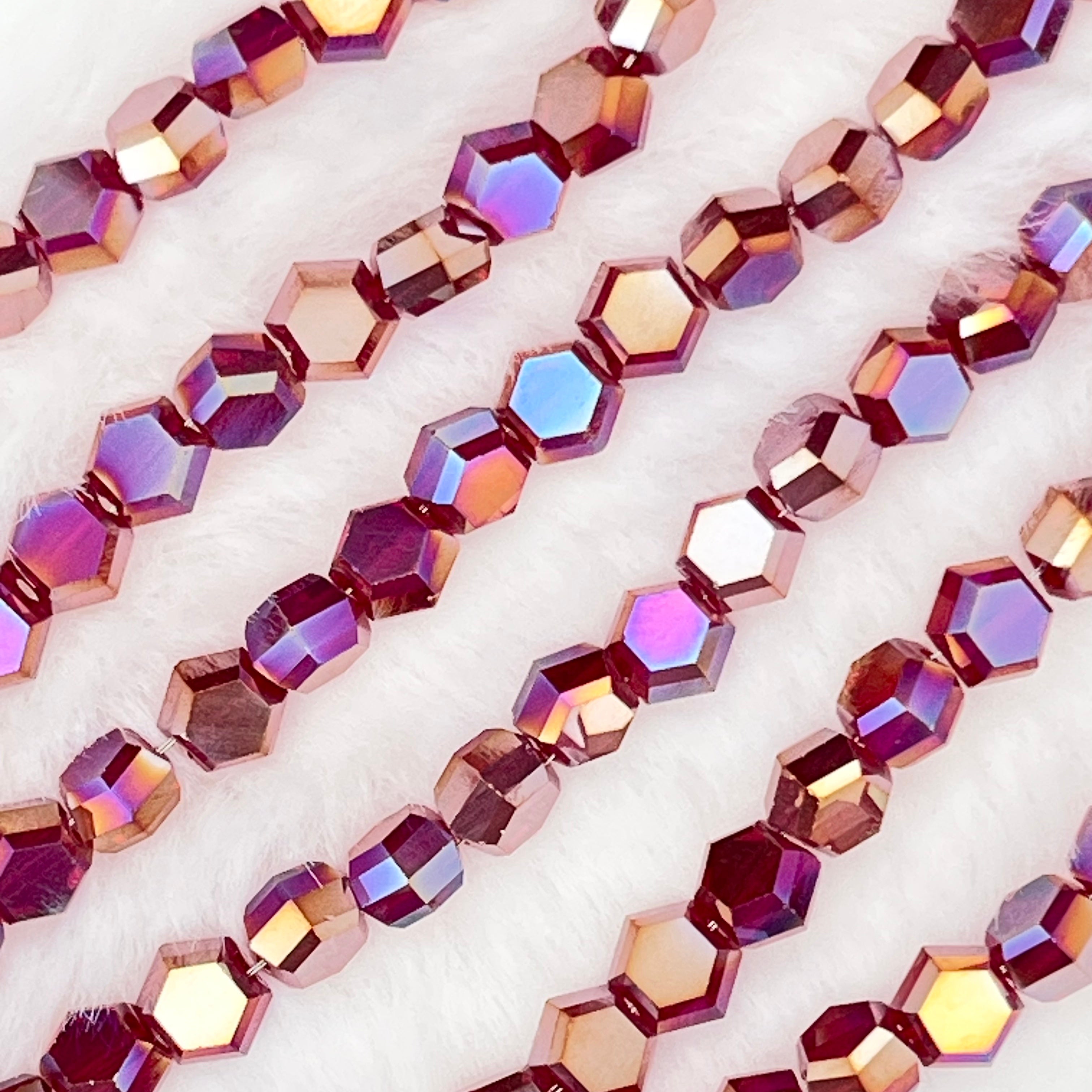 【Hexagon-5.5mm】Crystal Strands