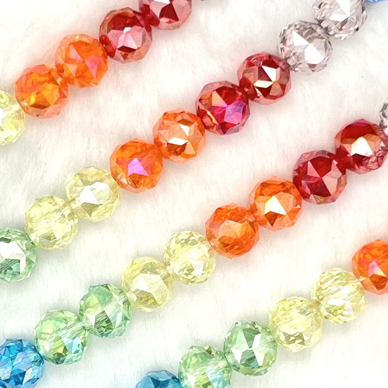 【Rainbow Collection-5~8mm】Crystal Strands
