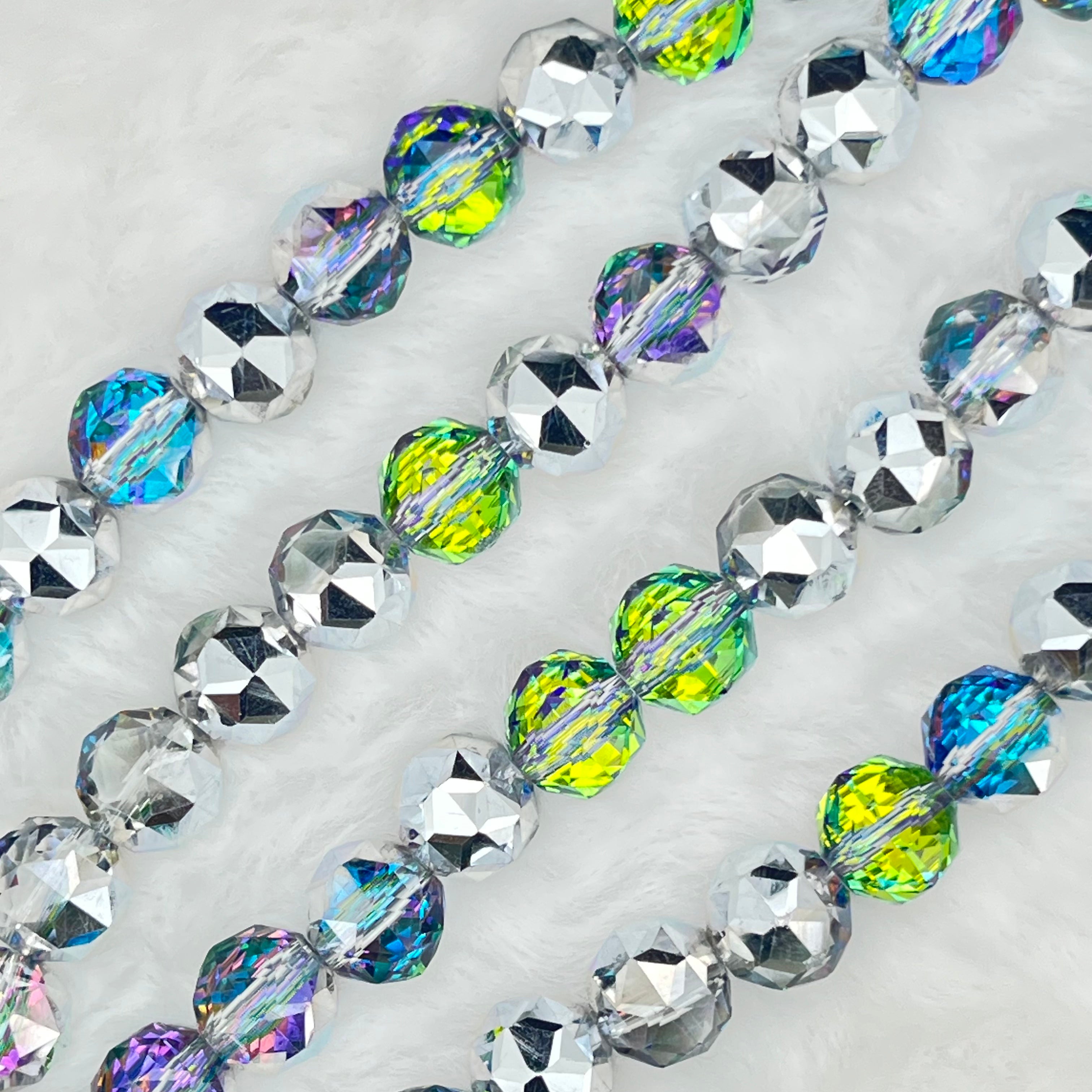 【Flower Sphere-9.5mm】Crystal Strands