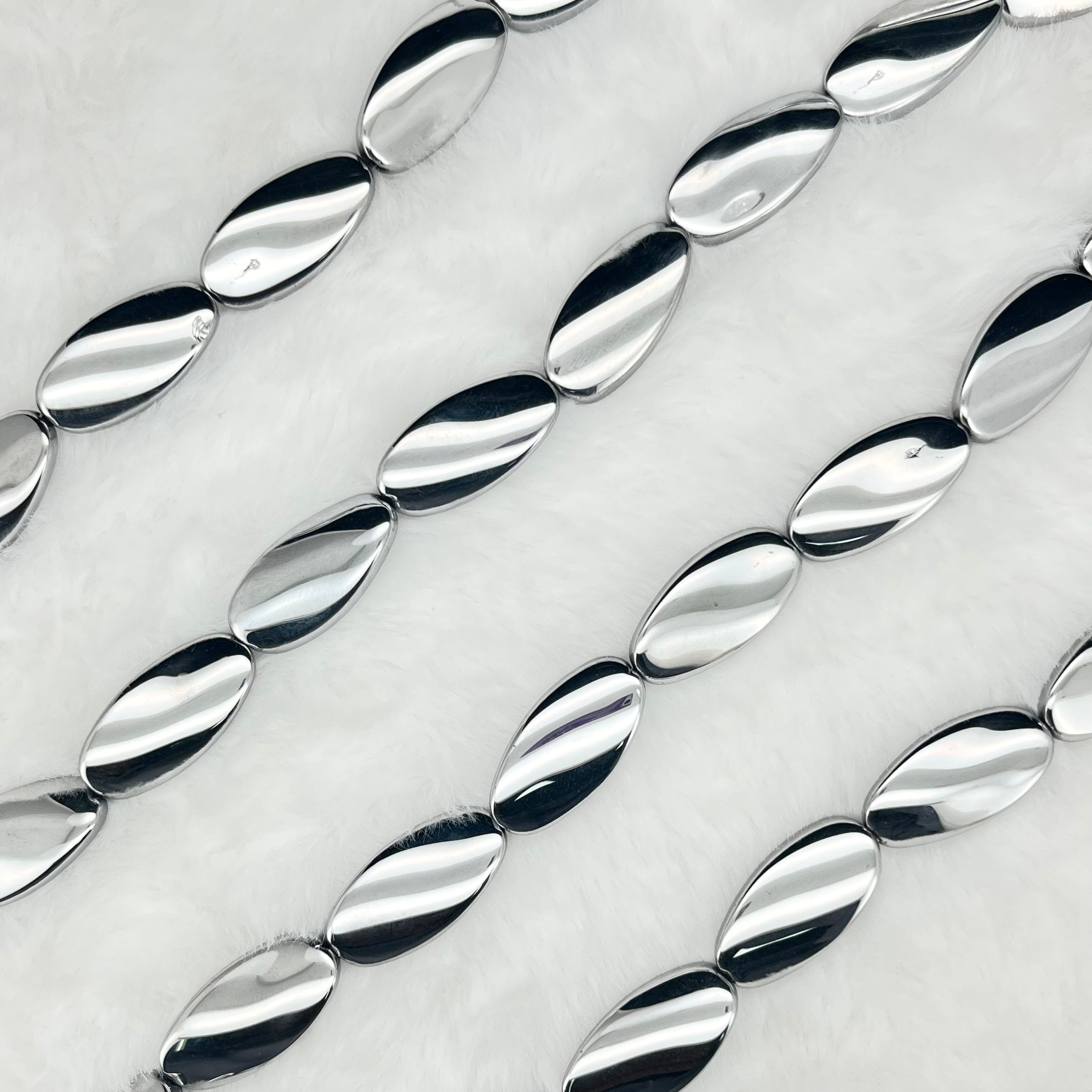 【Helical Oval-25mm】Crystal Strands