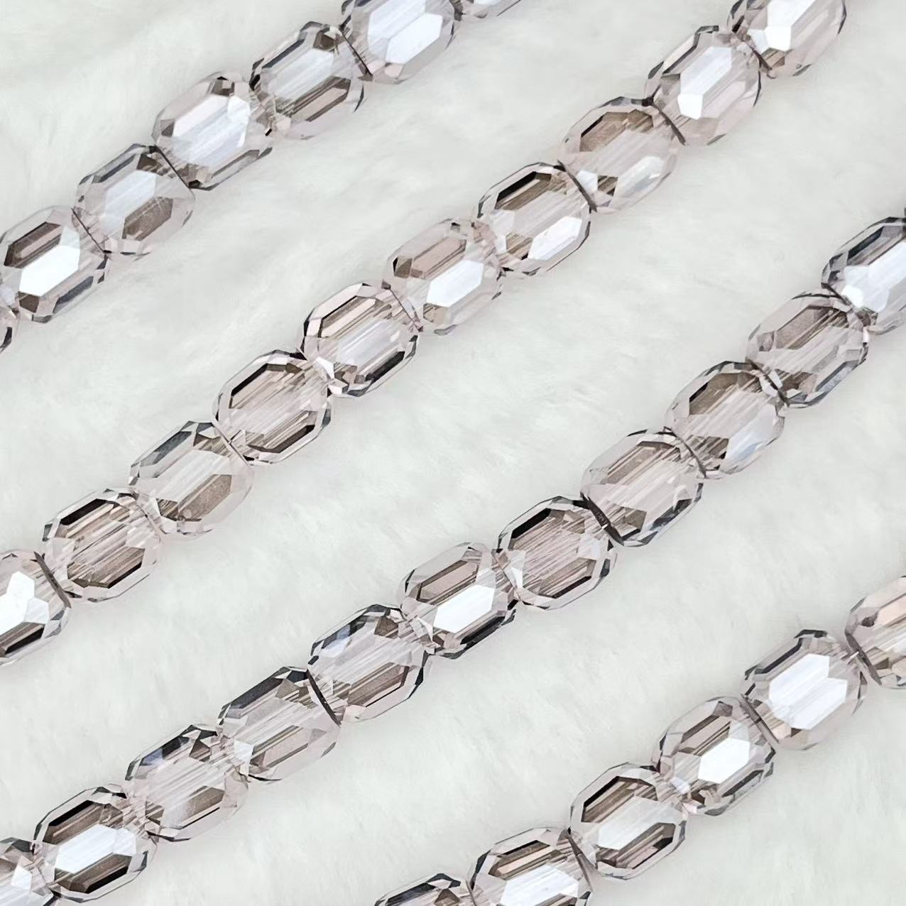 【Barrel Shape-8.5mm】Crystal Strands