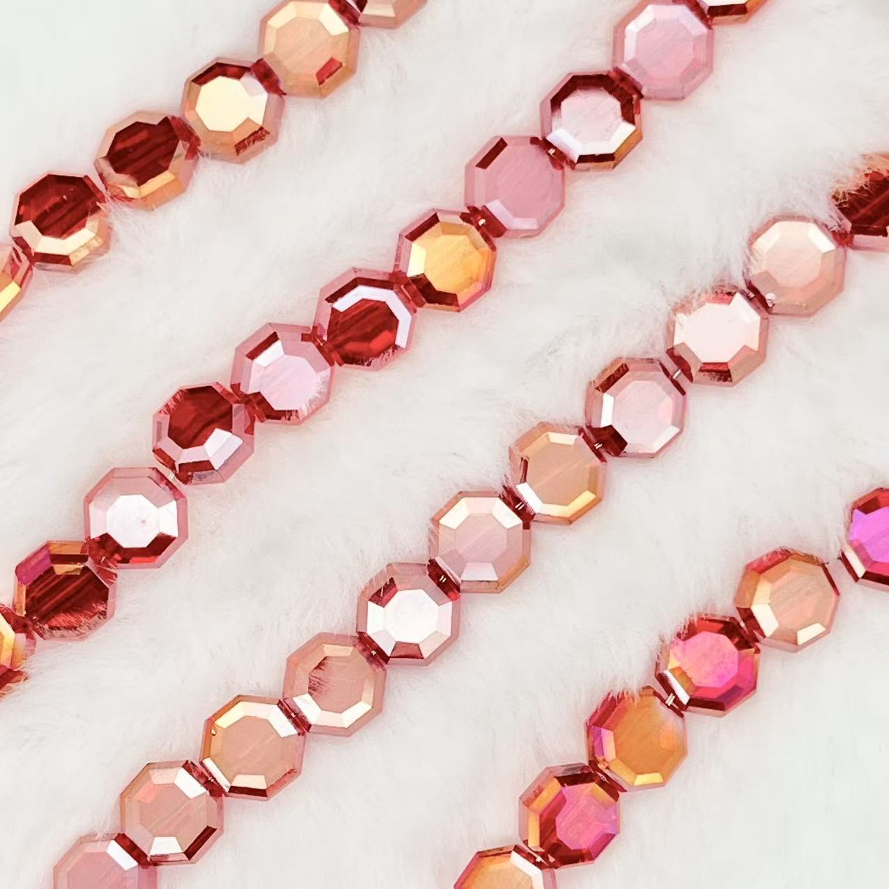 【Hexagon-7.5mm】Crystal Strands