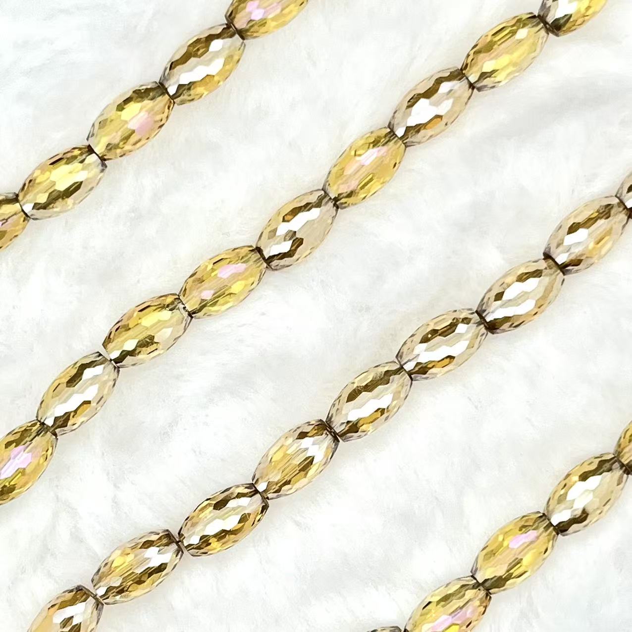 【Oblong-10mm】Crystal Strands