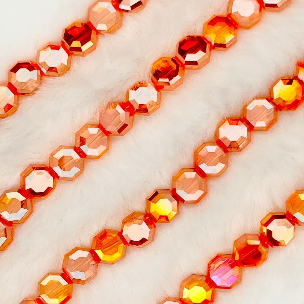 【Hexagon-7.5mm】Crystal Strands