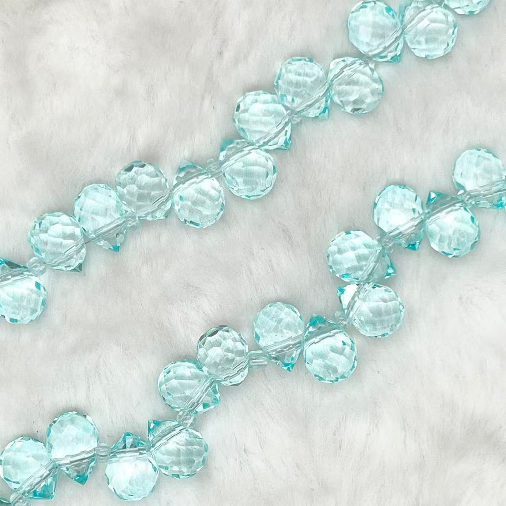 【Faceted Teardrop-5.5mm】Crystal Strands