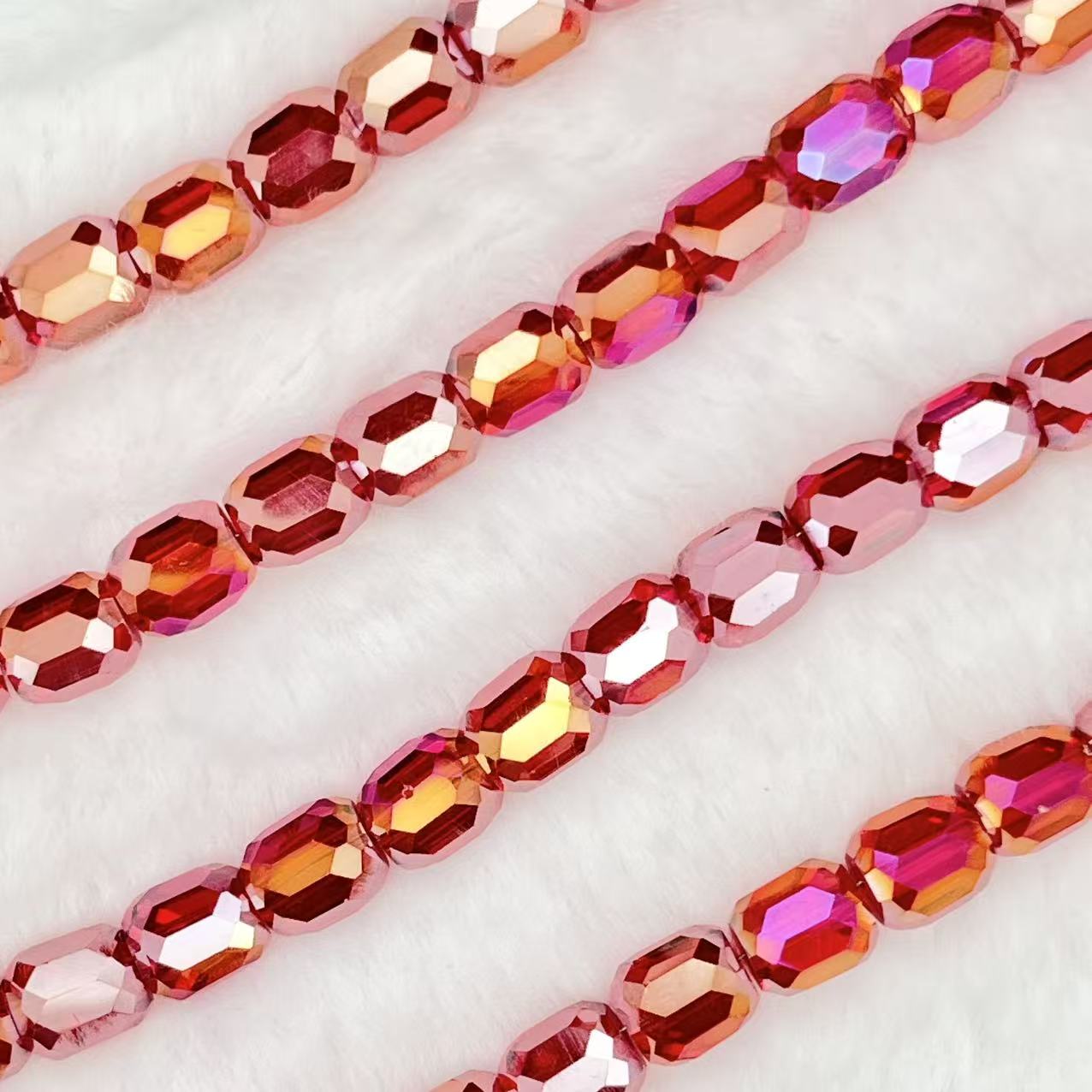 【Barrel Shape-8.5mm】Crystal Strands