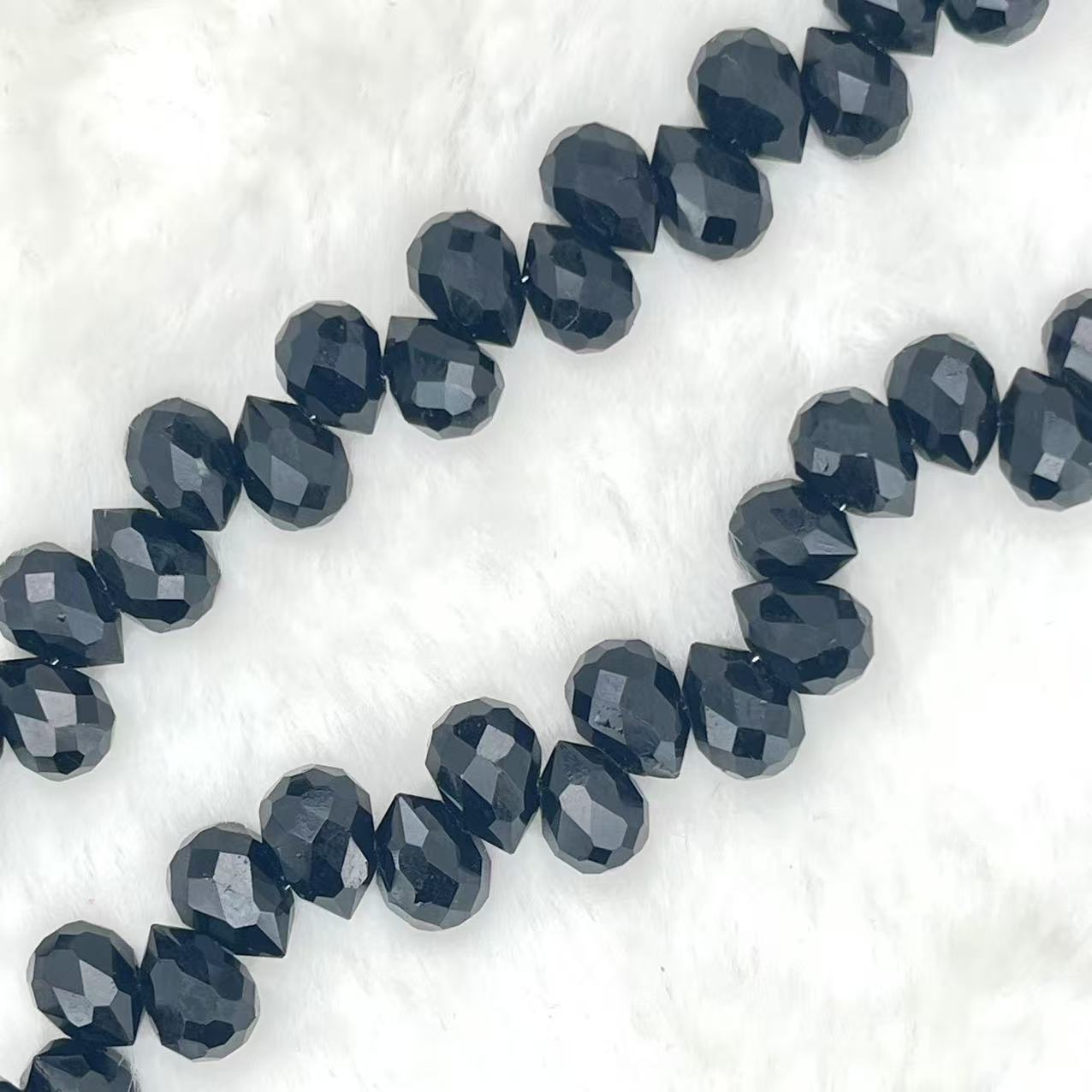 【Faceted Teardrop-5.5mm】Crystal Strands