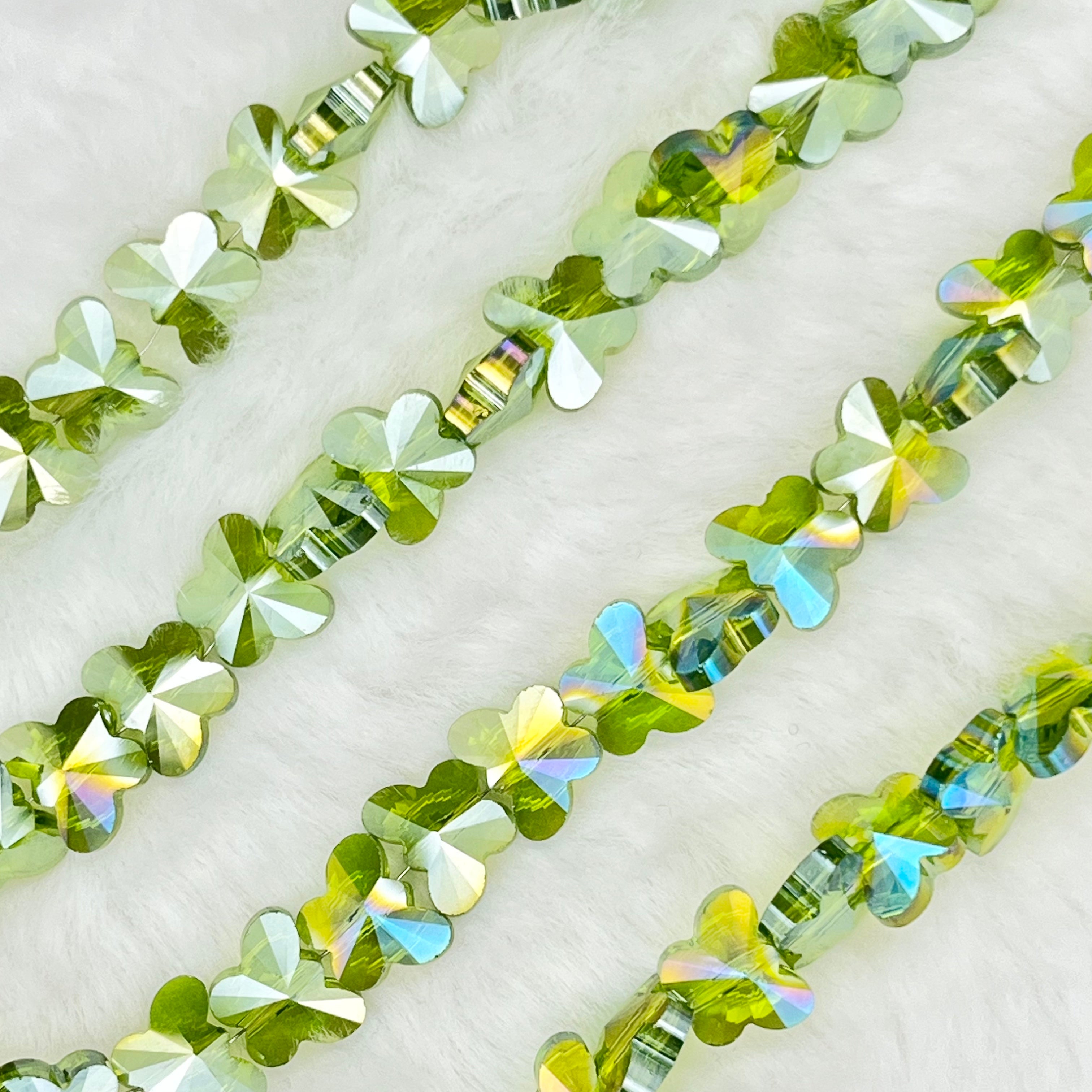 【 Butterfly-8mm】Crystal Strands