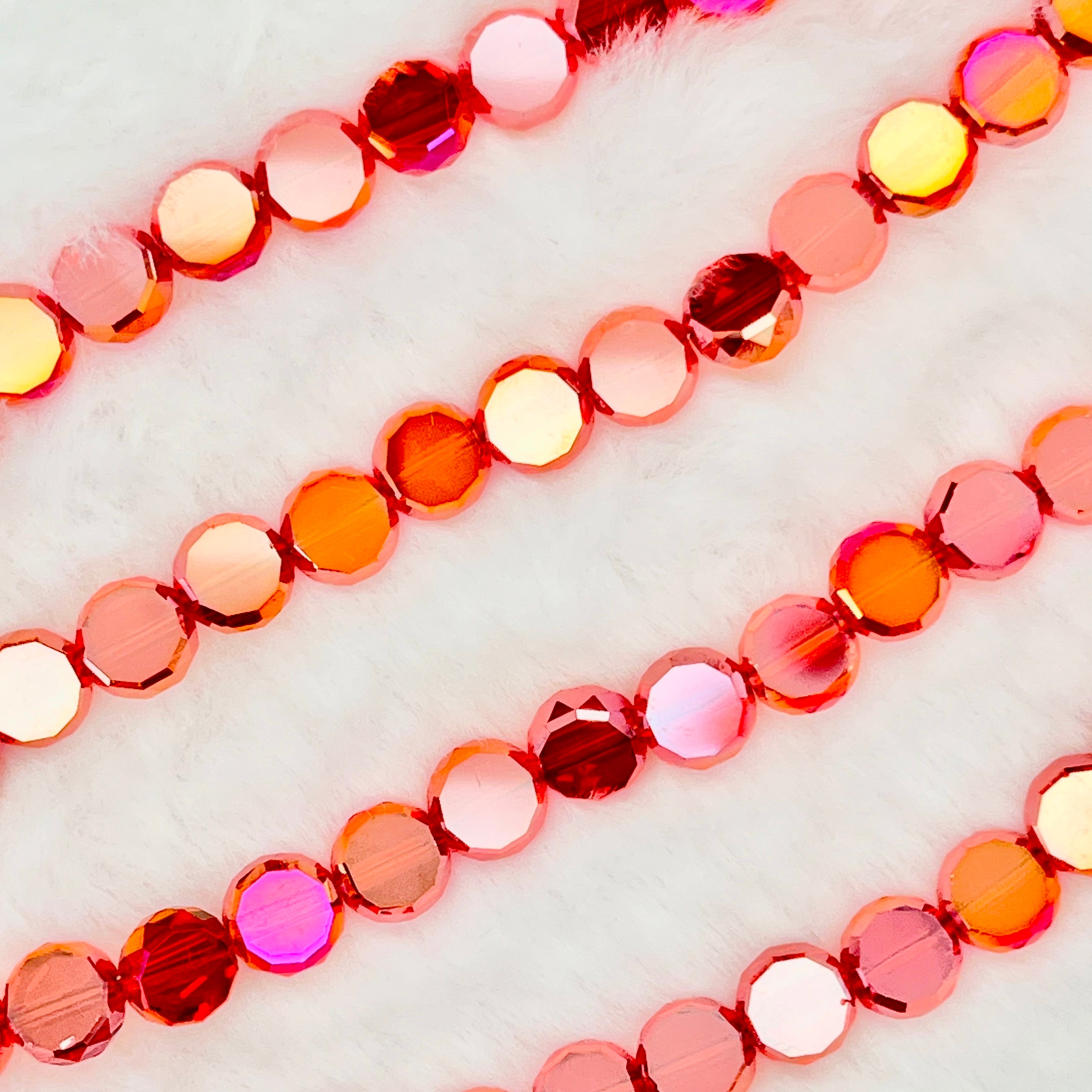 【Decagon-7.5mm】Crystal Strands